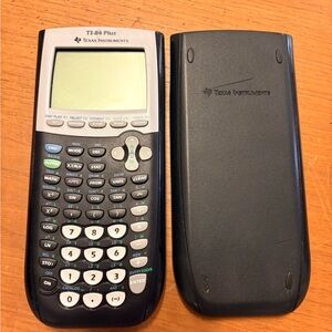 Texas Instruments Graphing Calculator in Black and White